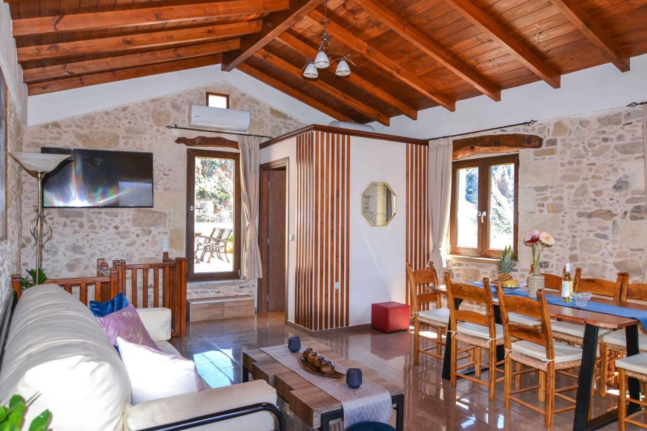 Villa Anastasia Luxe With Top Wifi, Bbq & Amazing Views Kíssamos Exterior foto